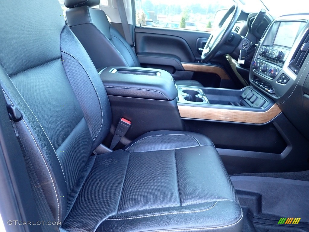 Jet Black Interior 2018 Chevrolet Silverado 2500HD LTZ Crew Cab 4x4 Photo #142622206