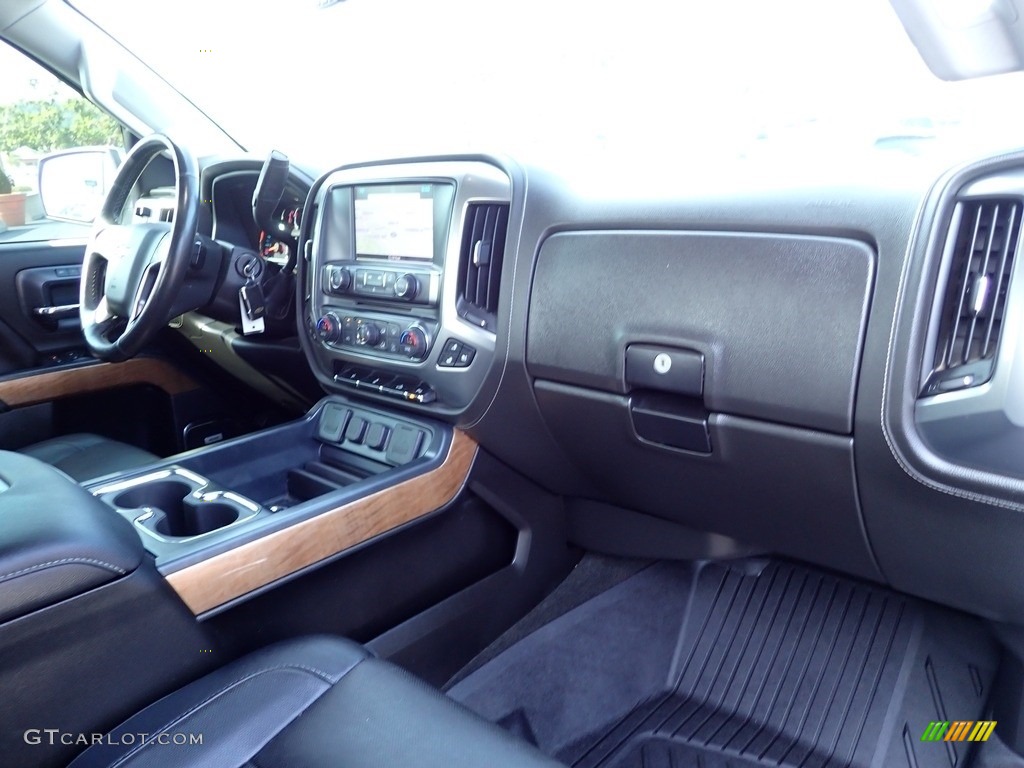 2018 Chevrolet Silverado 2500HD LTZ Crew Cab 4x4 Jet Black Dashboard Photo #142622221