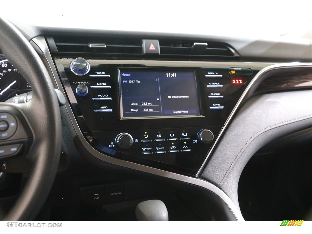 2018 Camry LE - Brownstone / Black photo #9