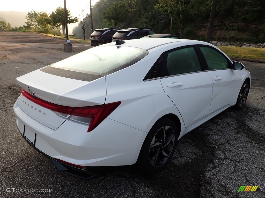 2022 Elantra SEL - Quartz White / Black photo #2