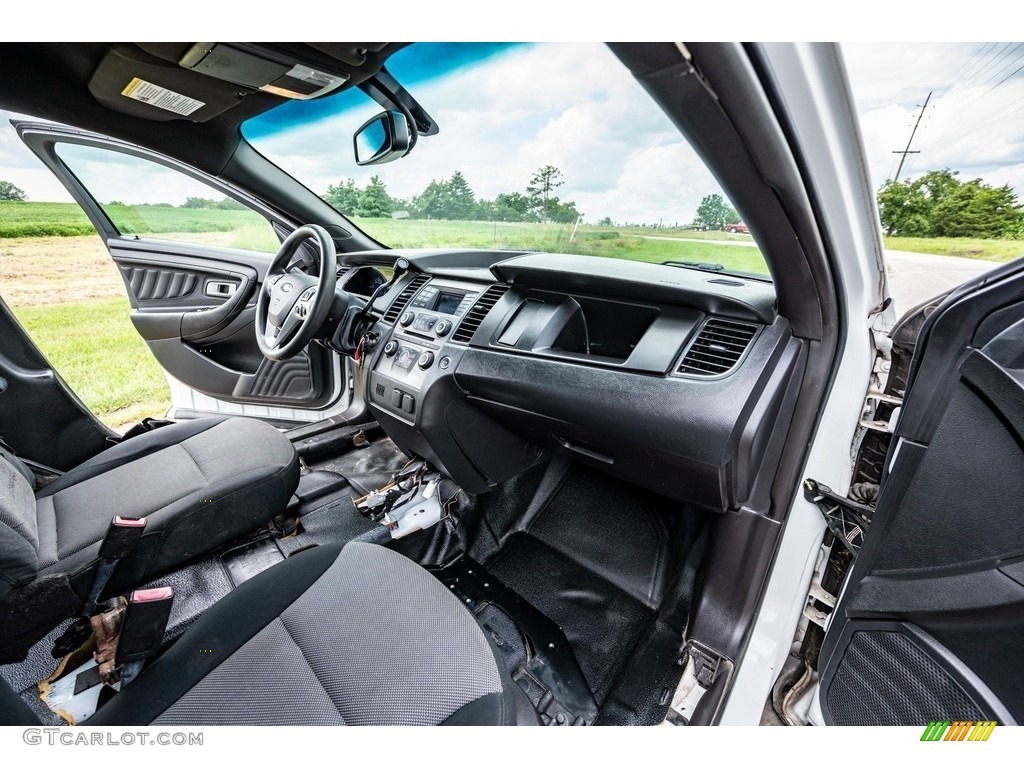 2013 Taurus Police Interceptor AWD - Oxford White / Charcoal Black photo #26