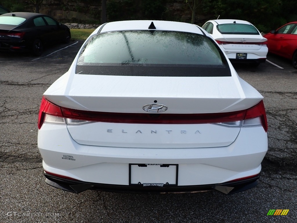 2022 Elantra SEL - Quartz White / Black photo #3