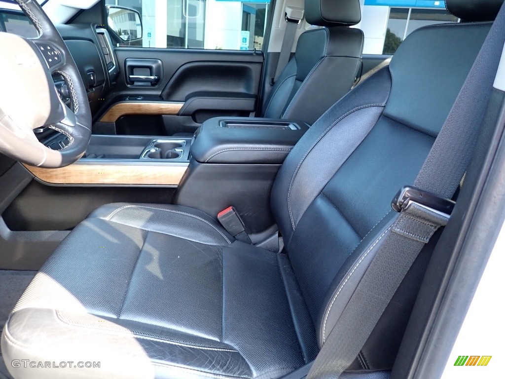 Jet Black Interior 2018 Chevrolet Silverado 2500HD LTZ Crew Cab 4x4 Photo #142622326
