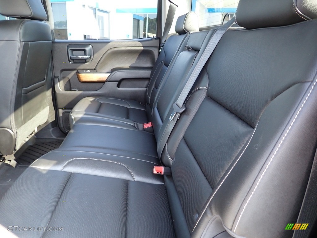 2018 Chevrolet Silverado 2500HD LTZ Crew Cab 4x4 Rear Seat Photo #142622344