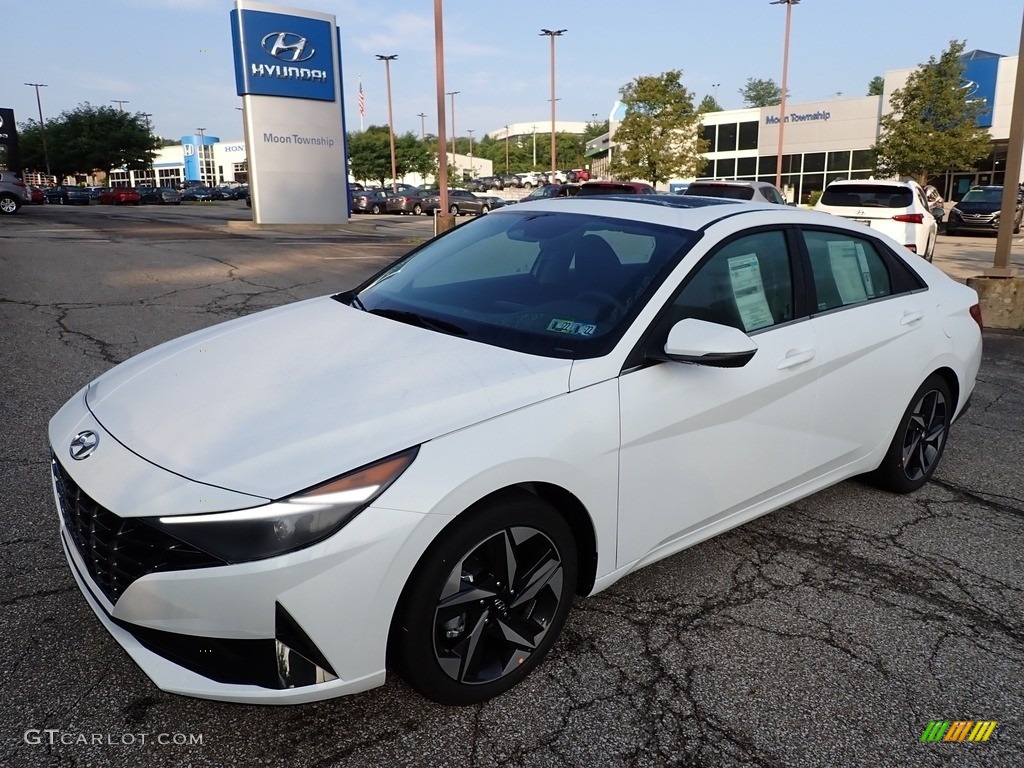 2022 Elantra SEL - Quartz White / Black photo #6