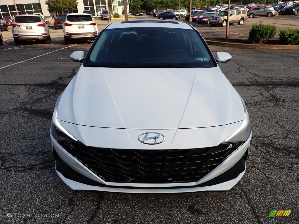 2022 Elantra SEL - Quartz White / Black photo #7