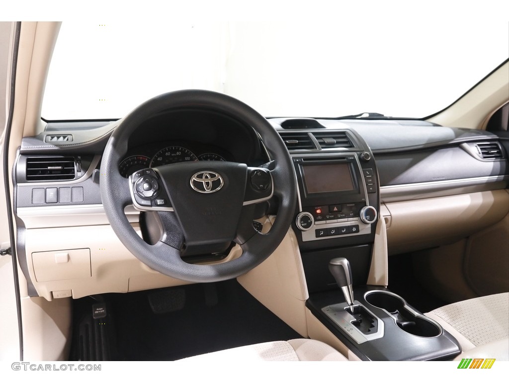 2014 Camry LE - Creme Brulee Metallic / Ivory photo #6