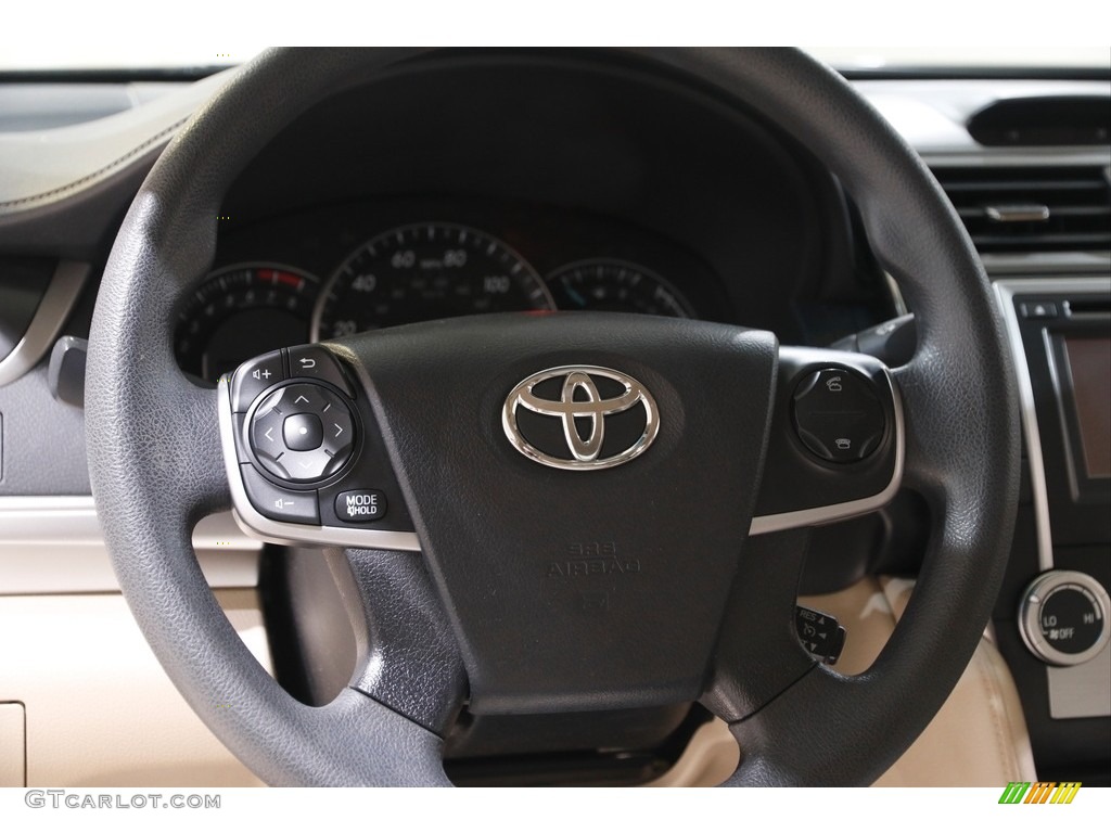 2014 Camry LE - Creme Brulee Metallic / Ivory photo #7
