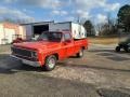 Crimson Red 1975 Chevrolet C/K C10 Silverado Regular Cab Exterior