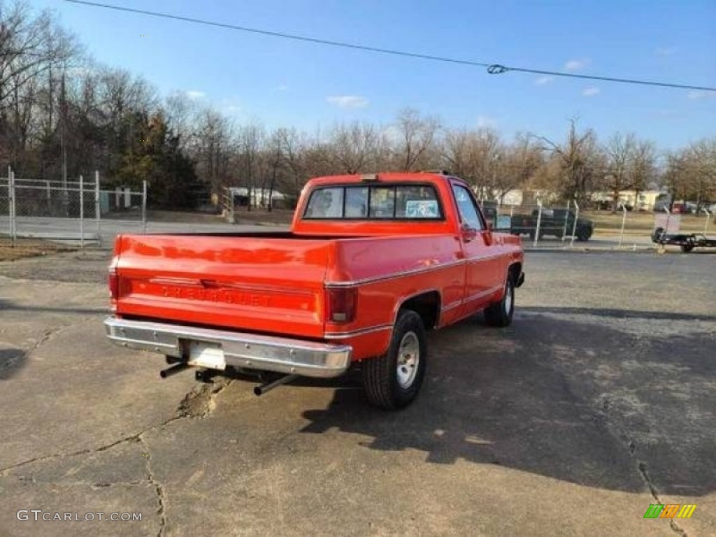 Crimson Red 1975 Chevrolet C/K C10 Silverado Regular Cab Exterior Photo #142623355