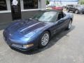 2000 Navy Blue Metallic Chevrolet Corvette Convertible  photo #2