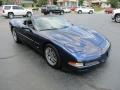 2000 Navy Blue Metallic Chevrolet Corvette Convertible  photo #8