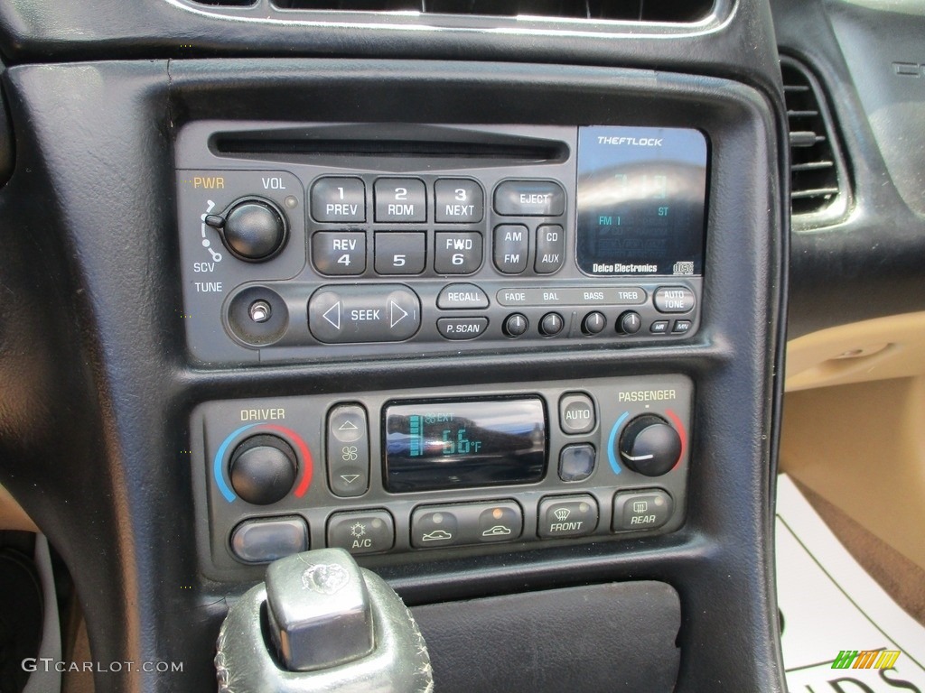 2000 Corvette Convertible - Navy Blue Metallic / Light Oak photo #16