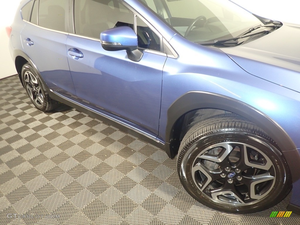 2019 Crosstrek 2.0i Limited - Quartz Blue Pearl / Gray photo #7