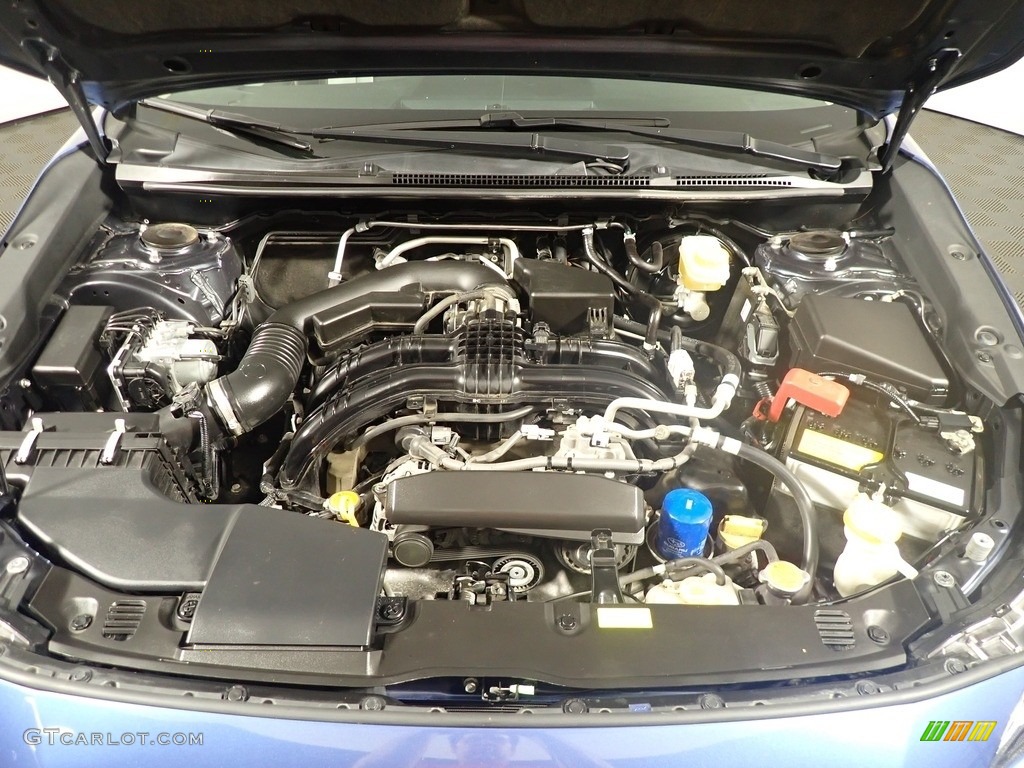 2019 Crosstrek 2.0i Limited - Quartz Blue Pearl / Gray photo #10