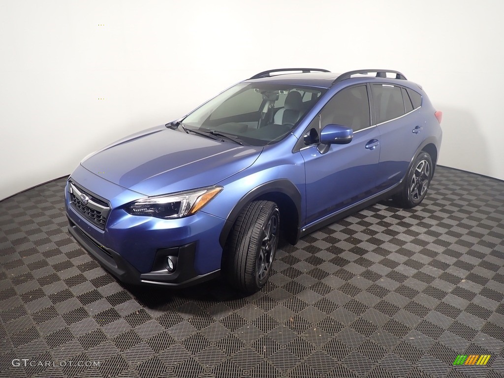 2019 Crosstrek 2.0i Limited - Quartz Blue Pearl / Gray photo #12