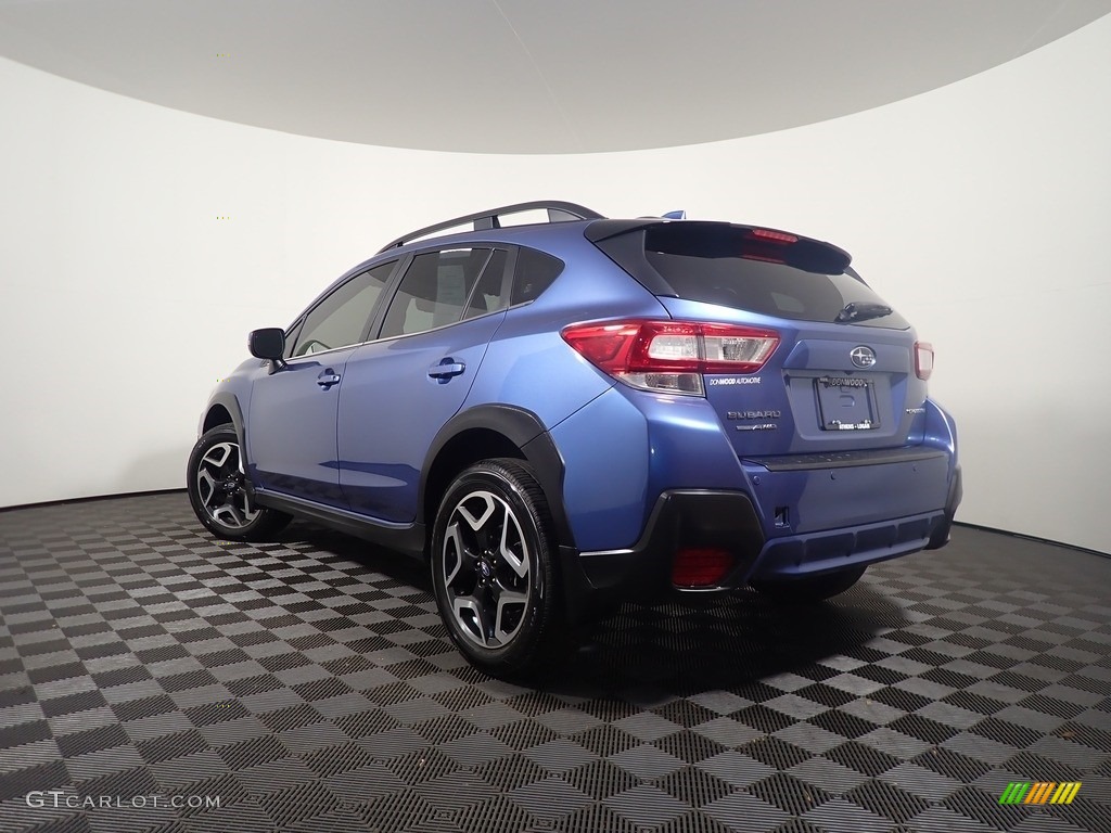 2019 Crosstrek 2.0i Limited - Quartz Blue Pearl / Gray photo #14