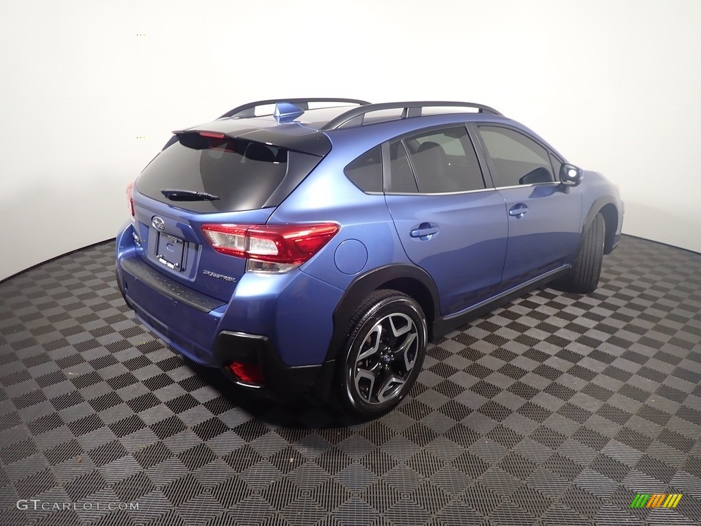 2019 Crosstrek 2.0i Limited - Quartz Blue Pearl / Gray photo #20
