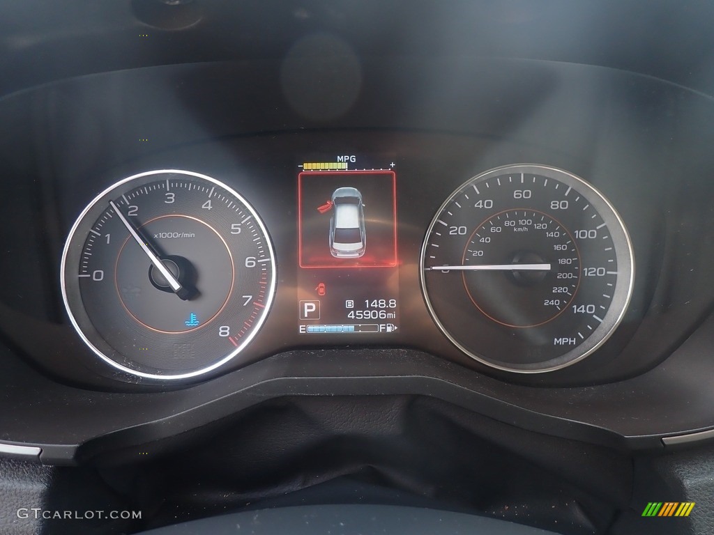 2019 Crosstrek 2.0i Limited - Quartz Blue Pearl / Gray photo #31