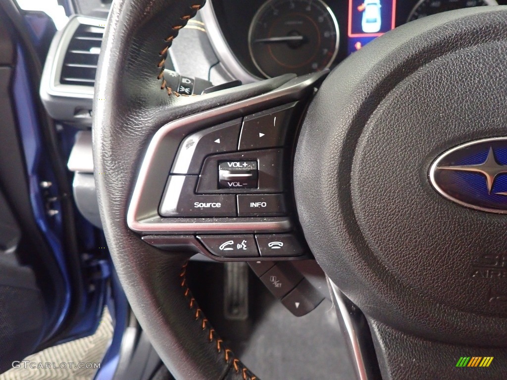 2019 Crosstrek 2.0i Limited - Quartz Blue Pearl / Gray photo #32