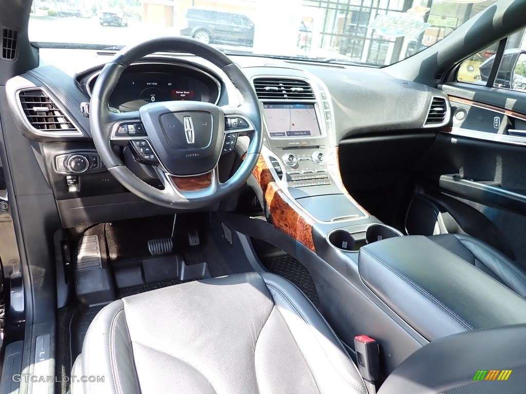 Ebony Interior 2020 Lincoln Nautilus Reserve AWD Photo #142624777