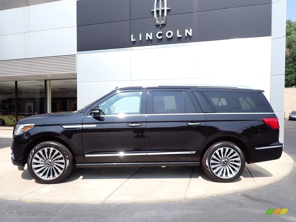 Infinite Black Metallic 2019 Lincoln Navigator L Reserve 4x4 Exterior Photo #142624839