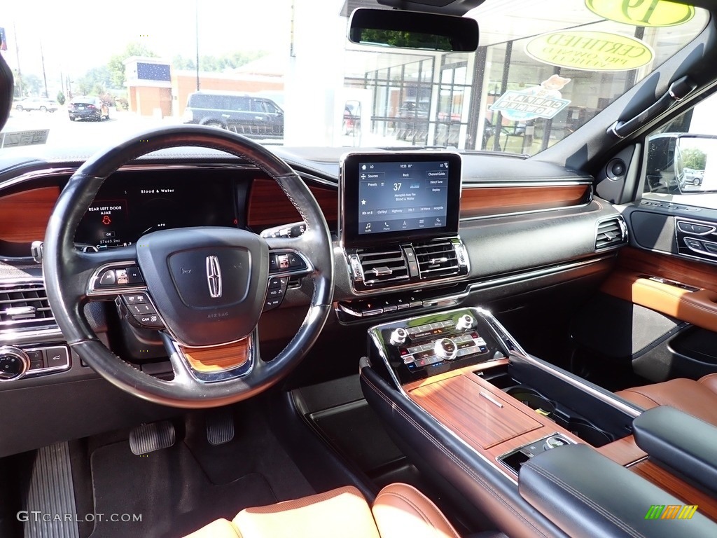 Russet Interior 2019 Lincoln Navigator L Reserve 4x4 Photo #142624894
