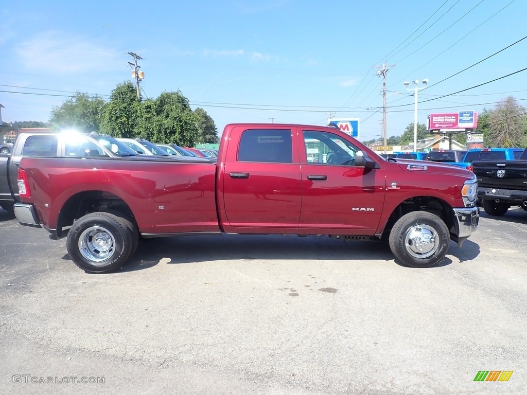 Delmonico Red Pearl 2021 Ram 3500 Tradesman Crew Cab 4x4 Exterior Photo #142625463