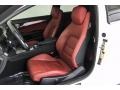 2015 Mercedes-Benz C Red/Black Interior Front Seat Photo