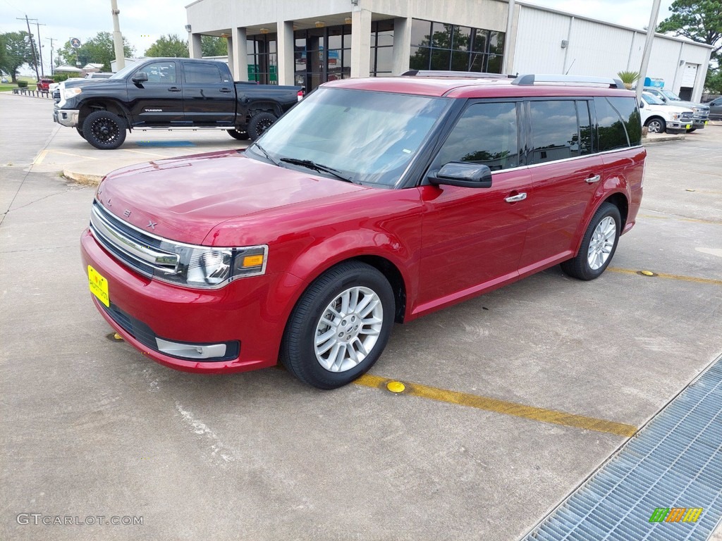 Ruby Red 2018 Ford Flex SEL Exterior Photo #142627037