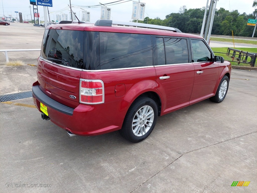 Ruby Red 2018 Ford Flex SEL Exterior Photo #142627142