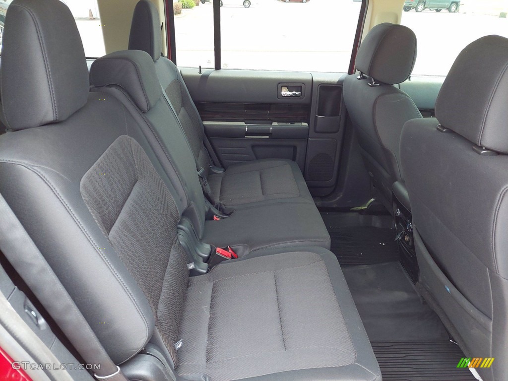 Charcoal Black Interior 2018 Ford Flex SEL Photo #142627598