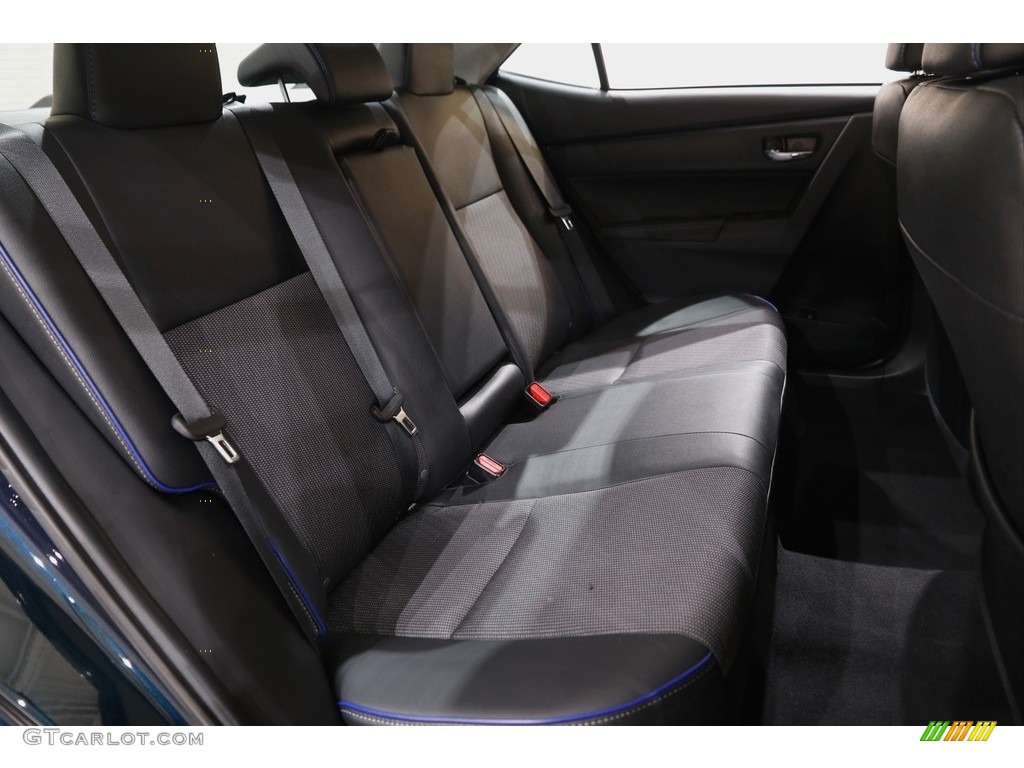 2018 Corolla SE - Galactic Aqua Mica / Black photo #14