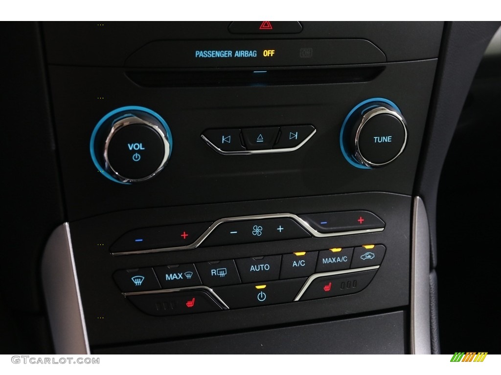 2017 Edge SEL AWD - Blue Jeans Metallic / Ebony photo #19