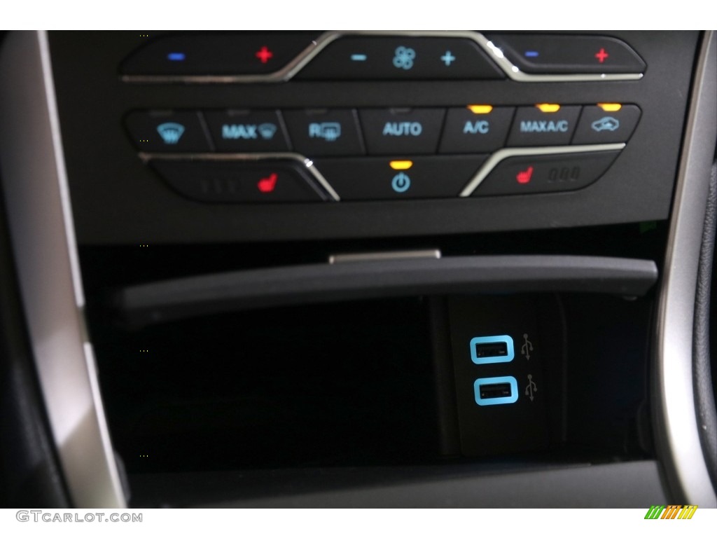 2017 Edge SEL AWD - Blue Jeans Metallic / Ebony photo #20