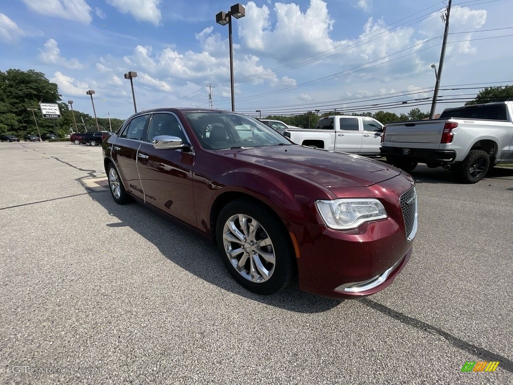 2016 300 C AWD - Velvet Red Pearl / Black photo #4