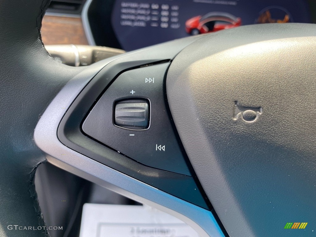 2020 Tesla Model X Performance Black Steering Wheel Photo #142628771
