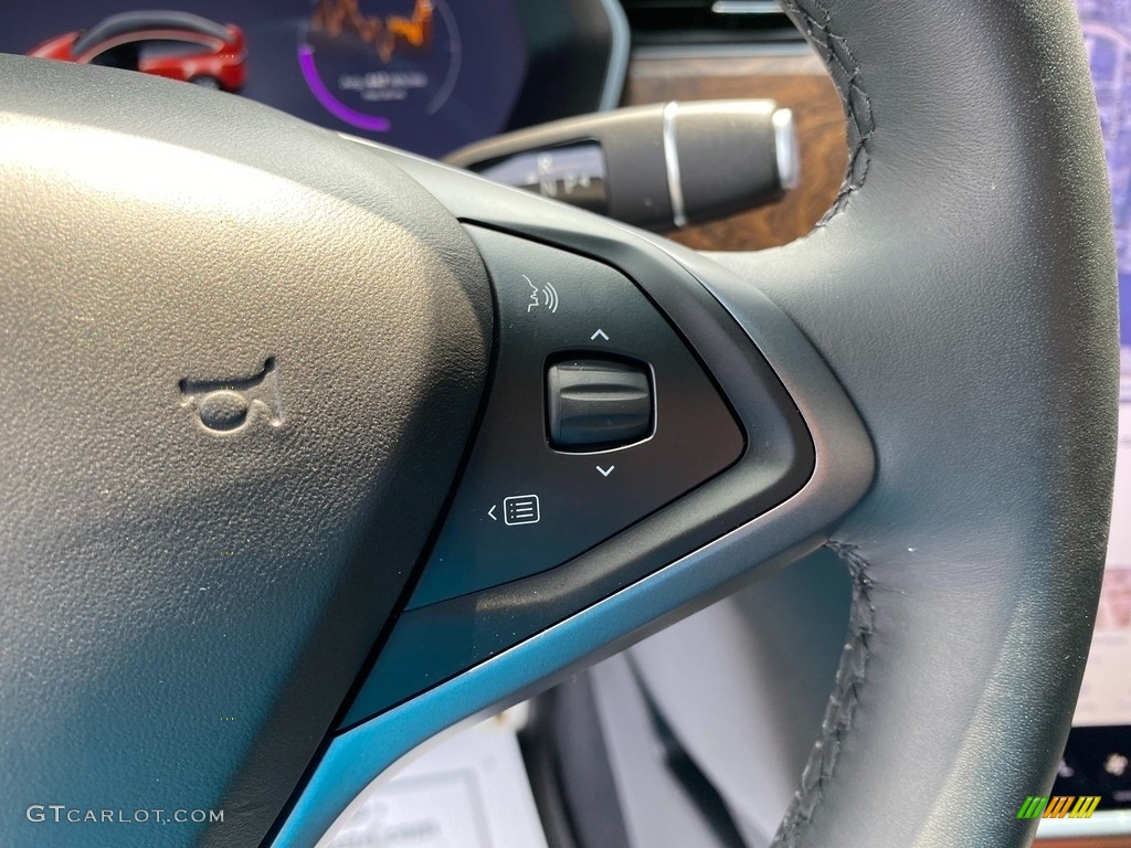 2020 Tesla Model X Performance Black Steering Wheel Photo #142628795