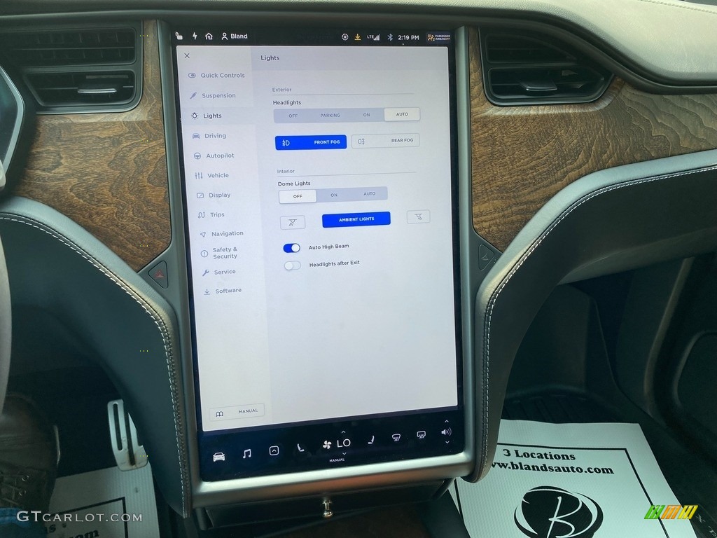 2020 Tesla Model X Performance Controls Photo #142628927