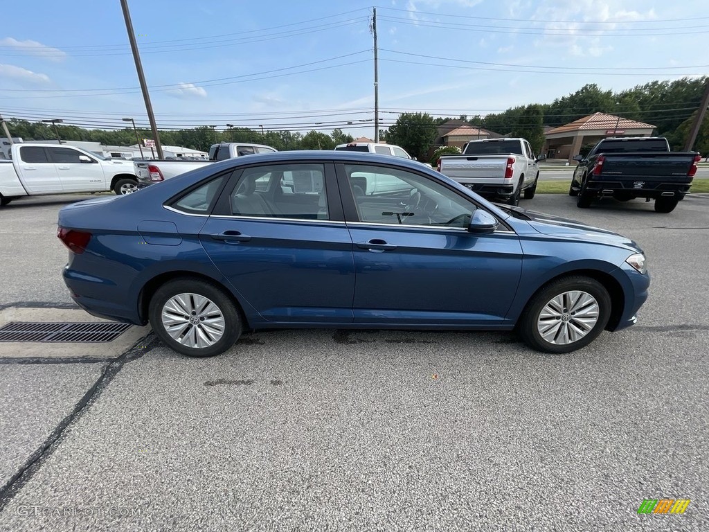 2019 Jetta S - Blue Silk Metallic / Storm Gray photo #3