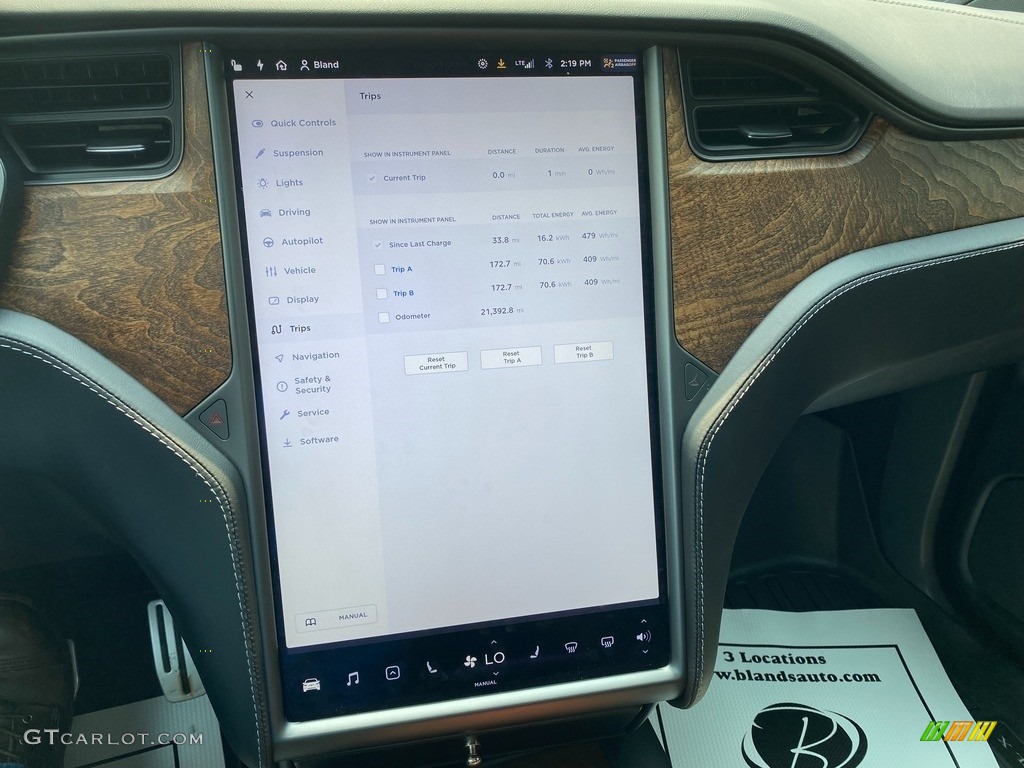 2020 Tesla Model X Performance Controls Photo #142629025