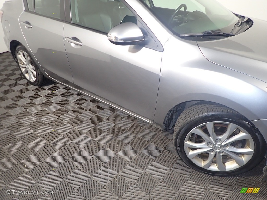 2010 MAZDA3 s Grand Touring 4 Door - Liquid Silver Metallic / Black photo #5