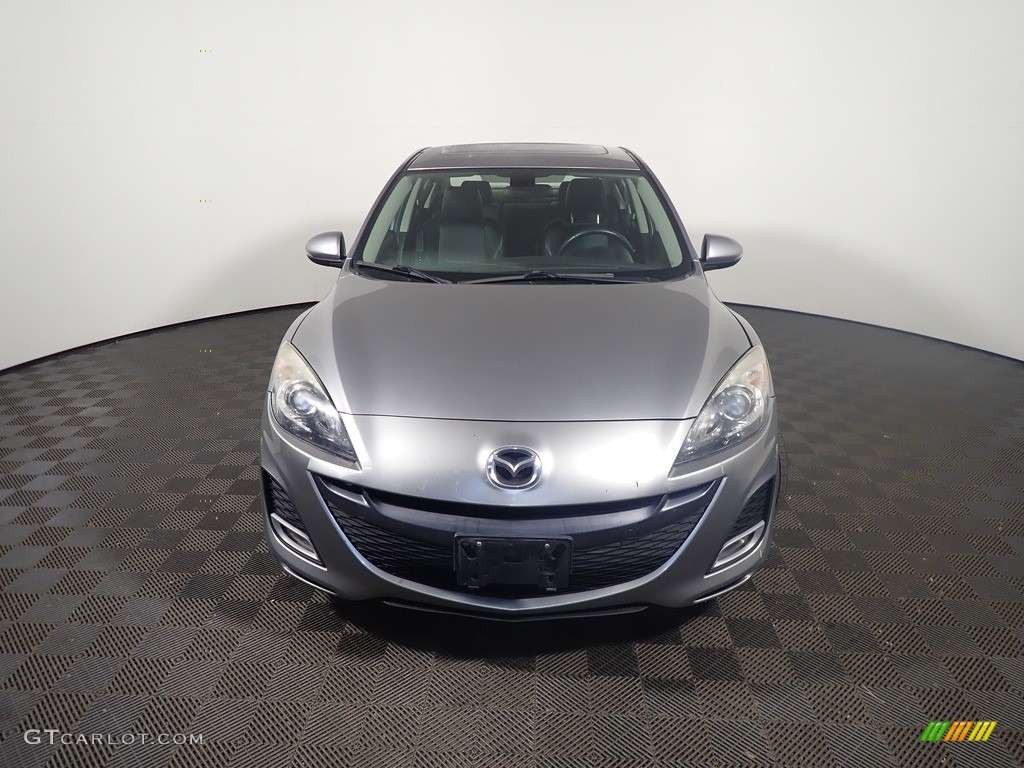 2010 MAZDA3 s Grand Touring 4 Door - Liquid Silver Metallic / Black photo #6
