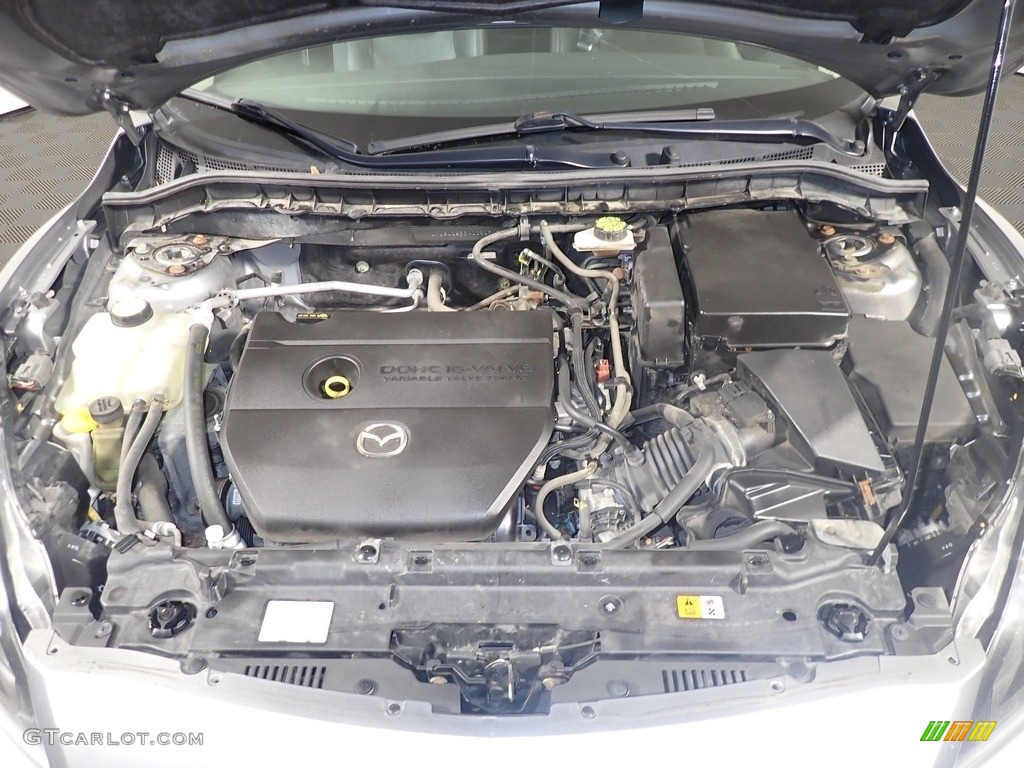 2010 MAZDA3 s Grand Touring 4 Door - Liquid Silver Metallic / Black photo #8