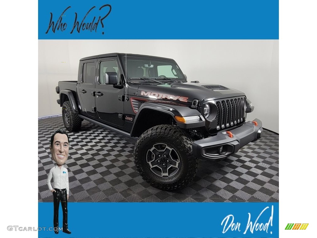 2021 Gladiator Mojave 4x4 - Black / Black photo #1
