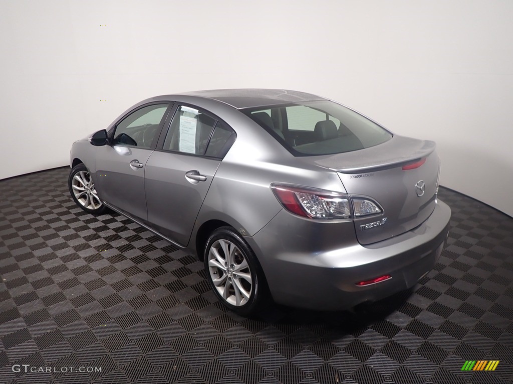 2010 MAZDA3 s Grand Touring 4 Door - Liquid Silver Metallic / Black photo #13