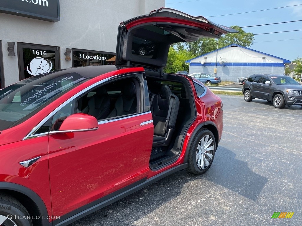2020 Tesla Model X Performance Black Door Panel Photo #142629341