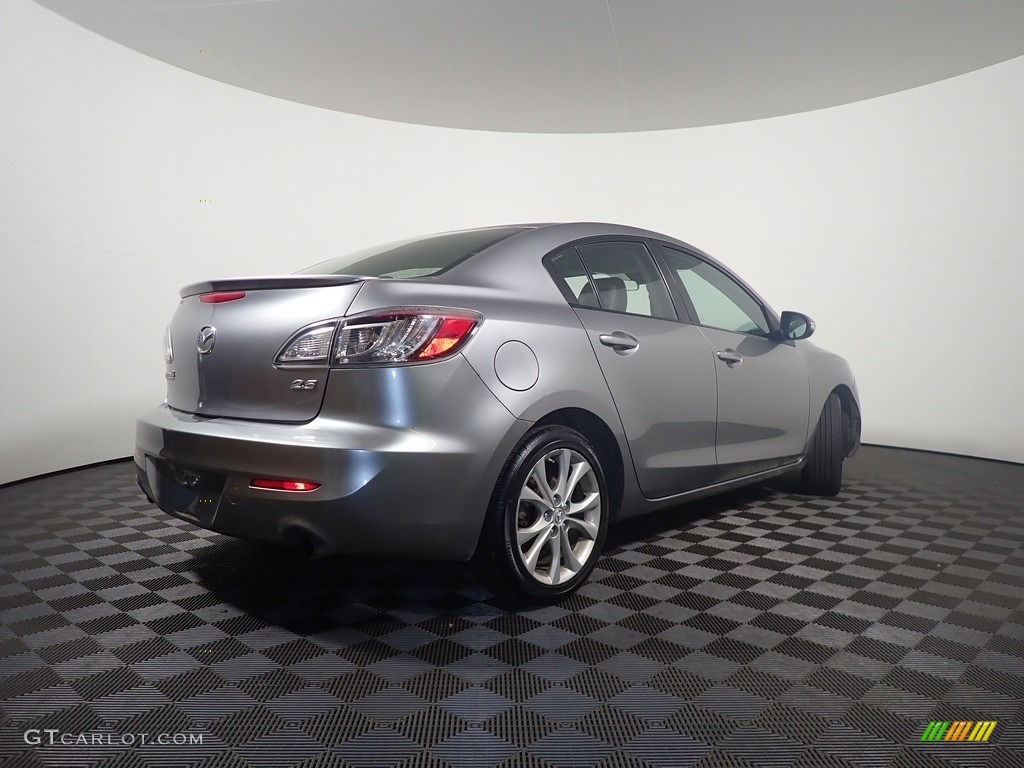 2010 MAZDA3 s Grand Touring 4 Door - Liquid Silver Metallic / Black photo #17