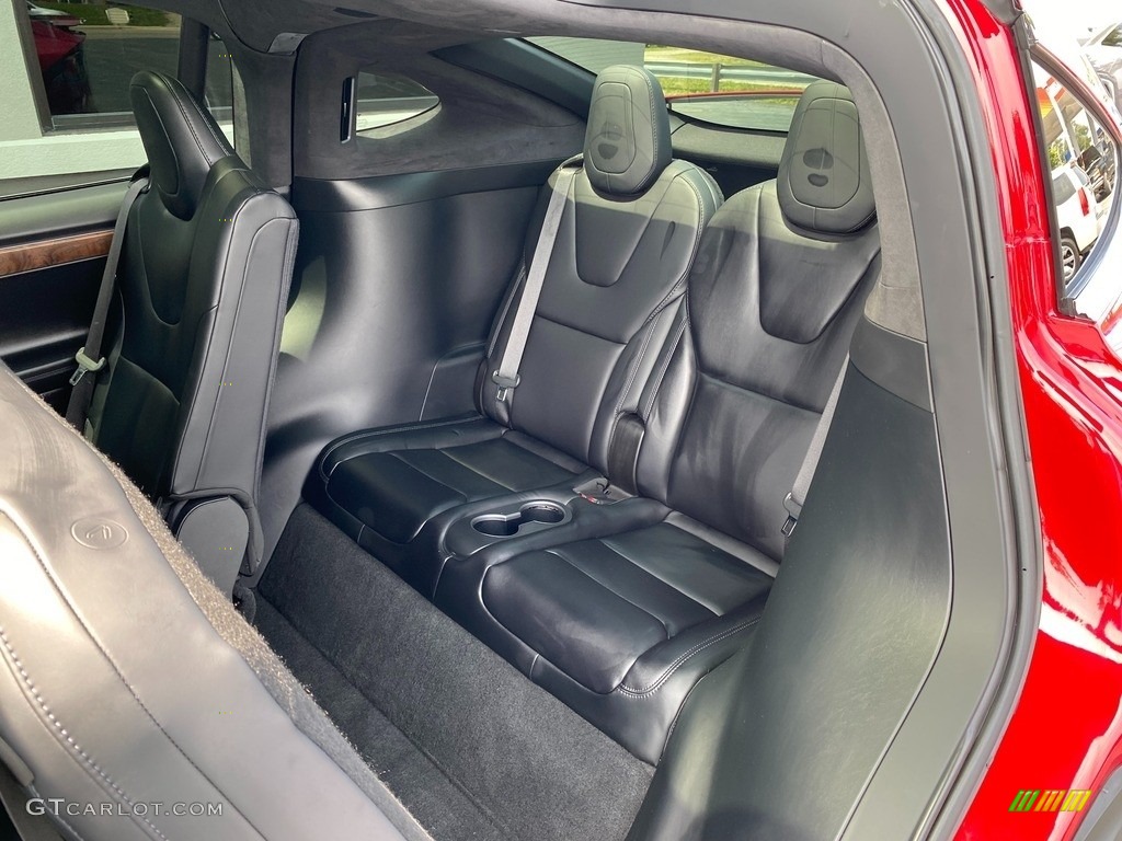 Black Interior 2020 Tesla Model X Performance Photo #142629386