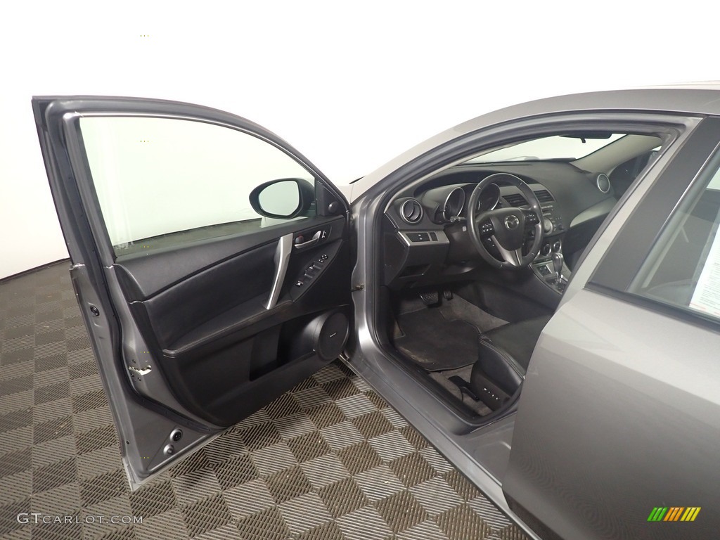 2010 MAZDA3 s Grand Touring 4 Door - Liquid Silver Metallic / Black photo #21
